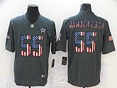 Nike Cowboys 55 Leighton Vander Esch 2019 Salute To Service USA Flag Fashion Limited Jersey,baseball caps,new era cap wholesale,wholesale hats
